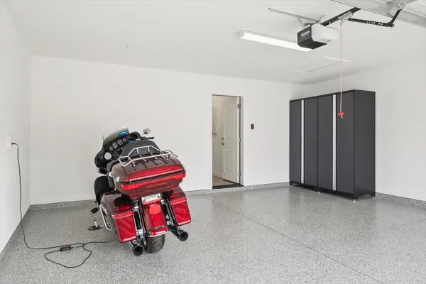 a view of empty room