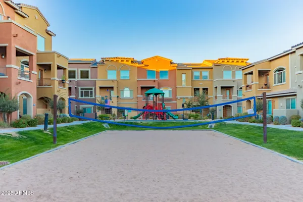 a house view with a outdoor space