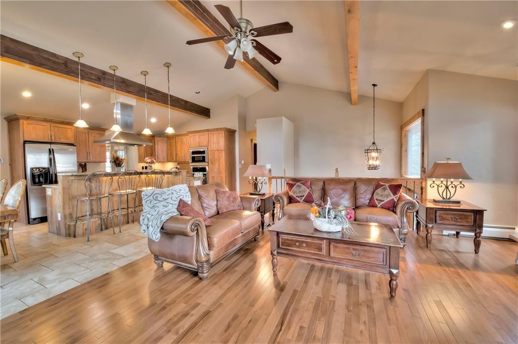 898 Deer Path Road Dillon, CO 80435 - Photo 15 of 34 a living room with furniture and kitchen view