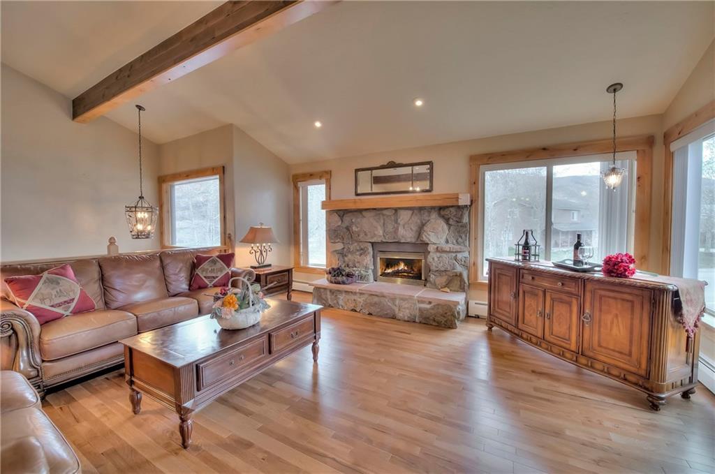 898 Deer Path Road Dillon, CO 80435 - Photo 16 of 34 a living room with furniture and a fireplace
