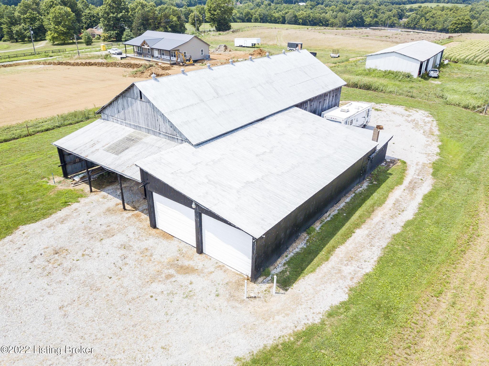 970 South Property Road Eminence, KY 40019 - Photo 21 of 25 Aerial Barn View