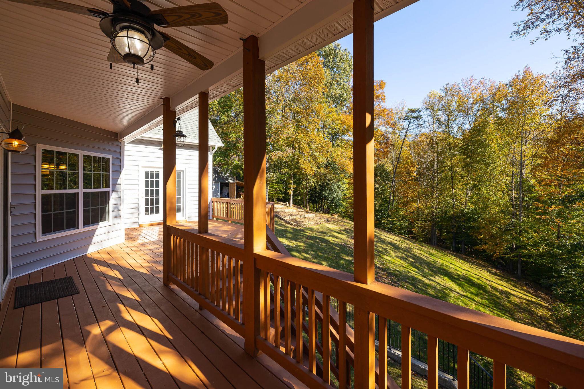 149 Revell Road Fredericksburg, VA 22405 - Photo 9 of 80 Covered portion of deck