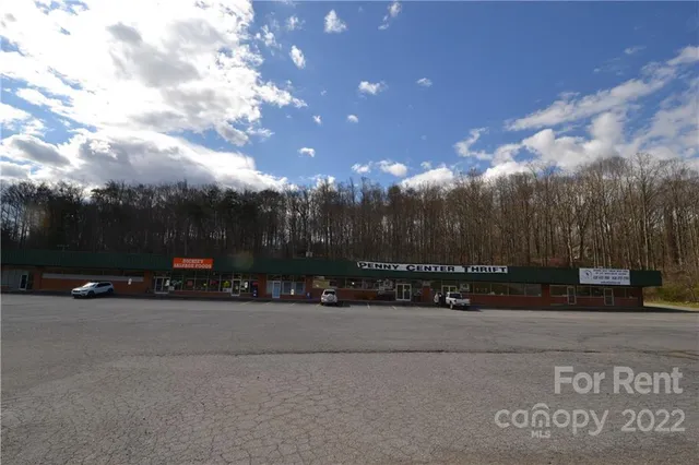 a view of road with card