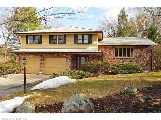 10 High Hill Road Canton, CT 06019 - Photo 1 of 1 a front view of house with yard