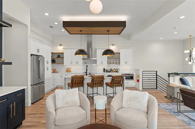 a view of an ocean with beach