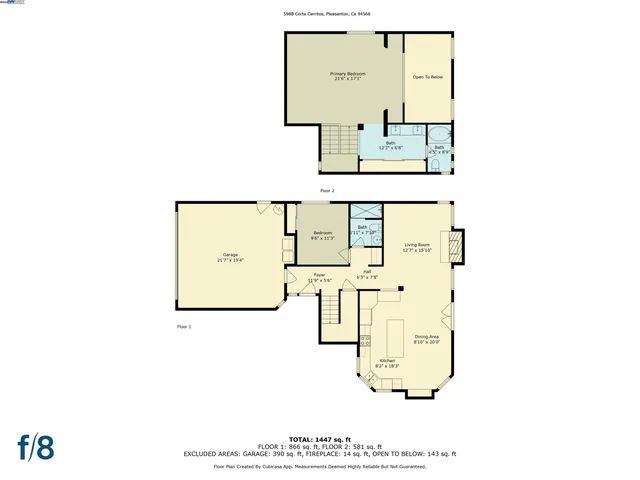 $1,150,000 | 5988 Corte Cerritos, Pleasanton, CA 94566