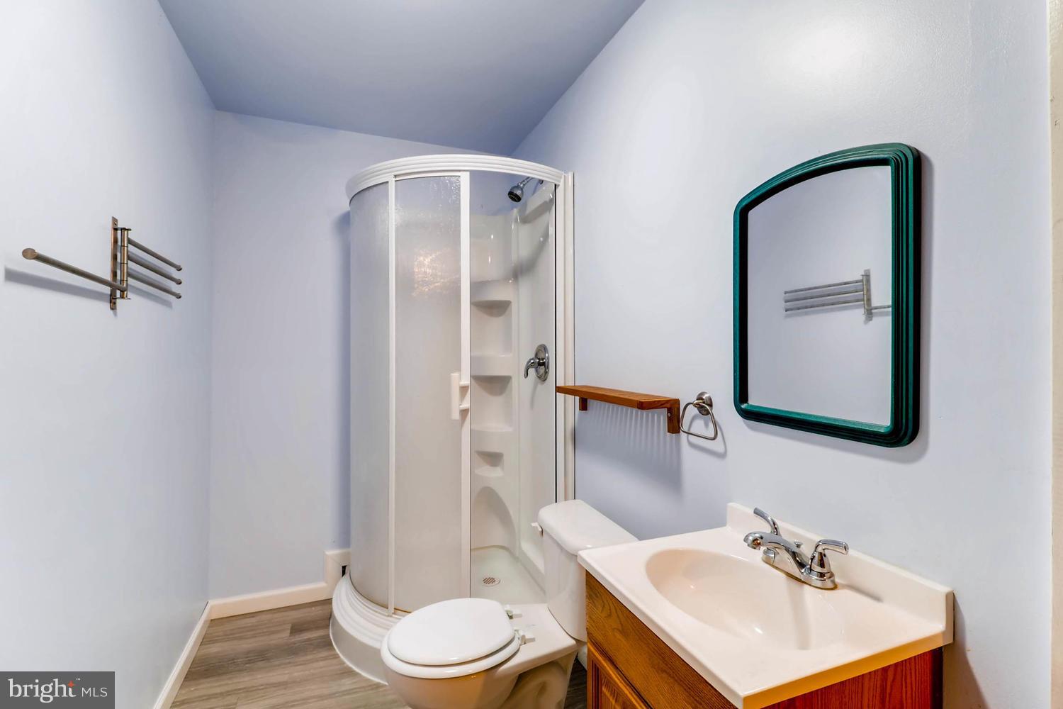 4414 Cole Farm Road Baltimore, MD 21236 - Photo 29 of 30 a bathroom with a sink a toilet and shower