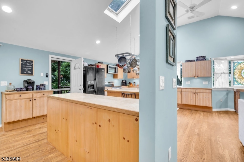 9 Mueller Lane Washington, NJ 07882 - Photo 17 of 45 a large kitchen with cabinets and wooden floor