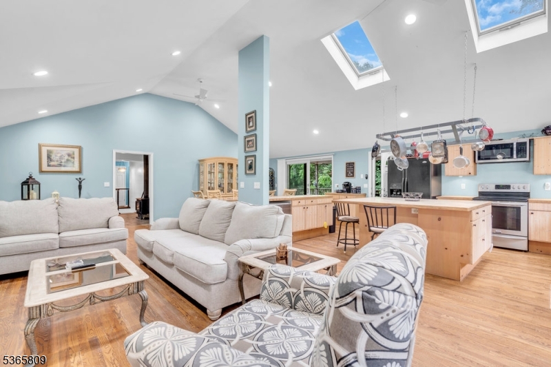 9 Mueller Lane Washington, NJ 07882 - Photo 9 of 45 a living room with furniture and a view of kitchen