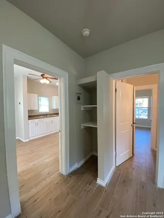 wooden floor in an empty room