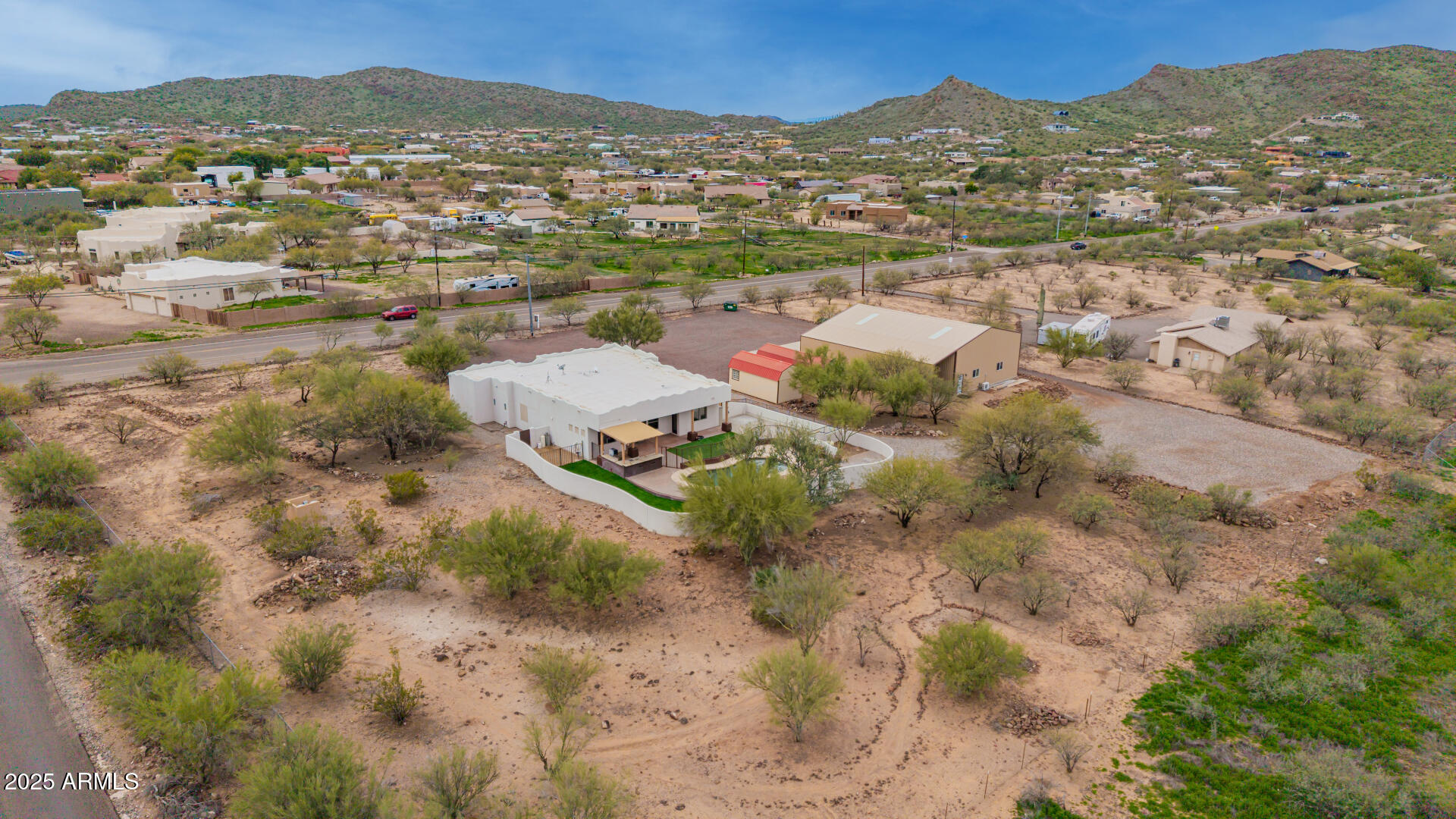 1540 East Circle Mountain Road New River, AZ 85087 - Photo 13 of 65 10 - Circle Mountain Drone