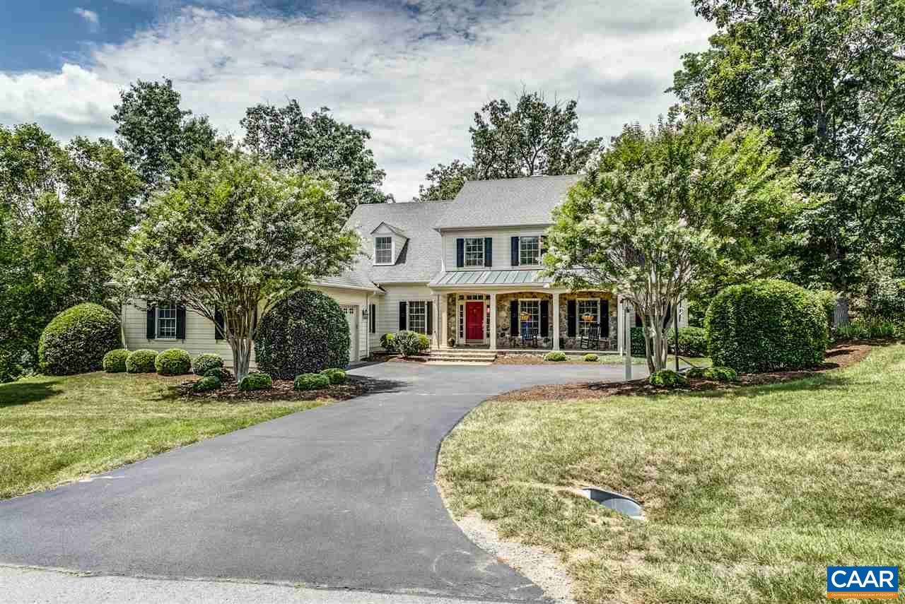 3465 Darby Road Keswick, VA 22947 - Photo 1 of 48 a front view of a house with a yard