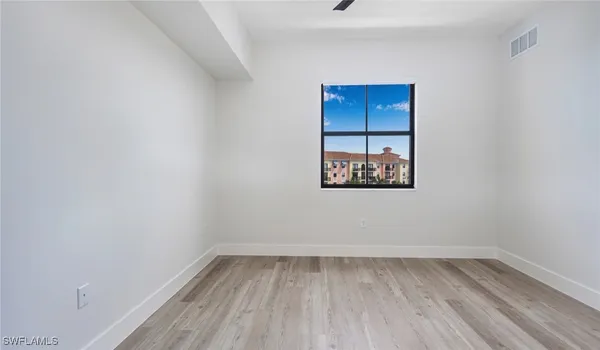 wooden floor in an empty room