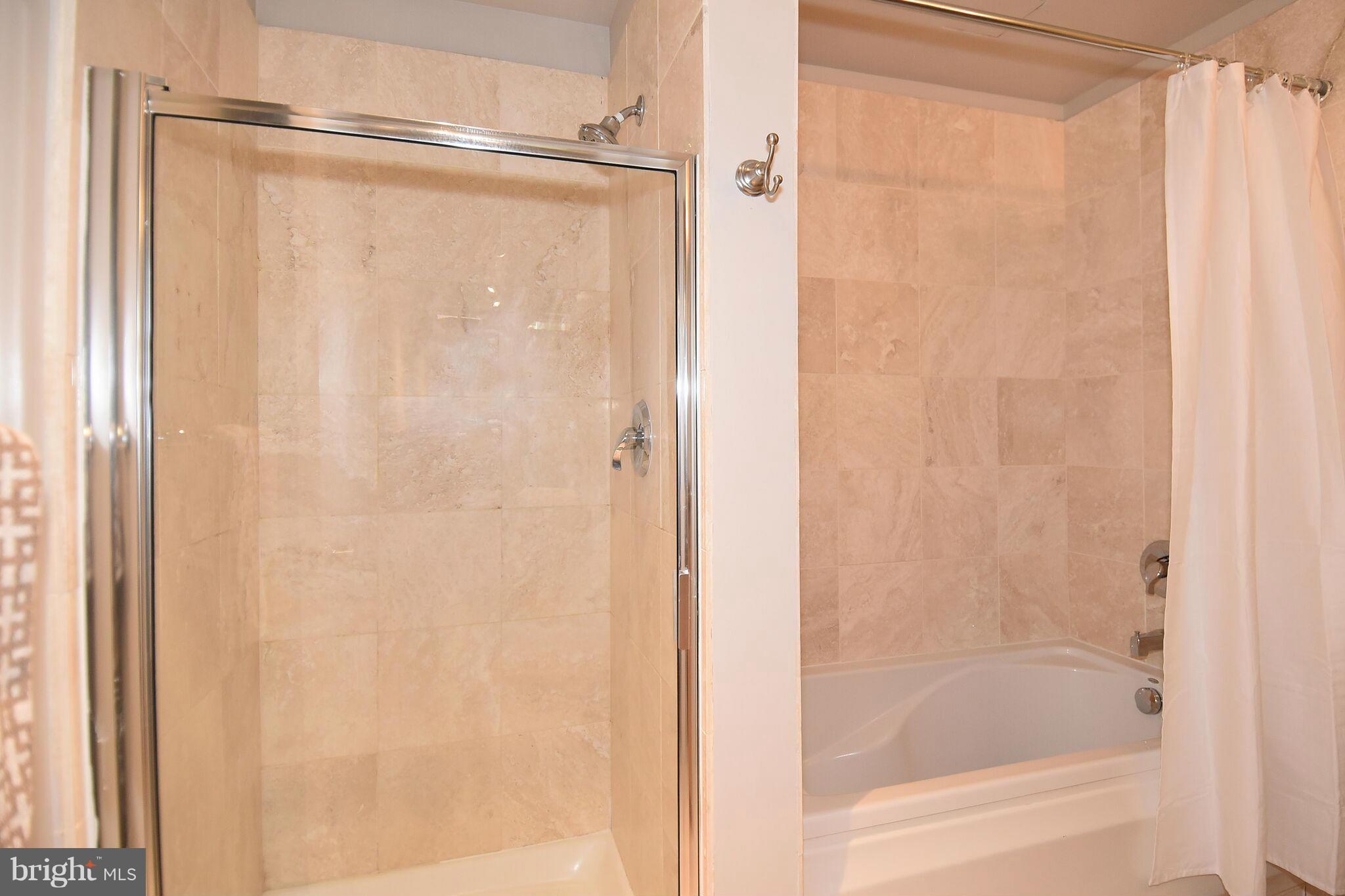 1320 13th Street Northwest, Unit 2 Washington, DC 20005 - Photo 13 of 21 Master bath with sep shower and tub
