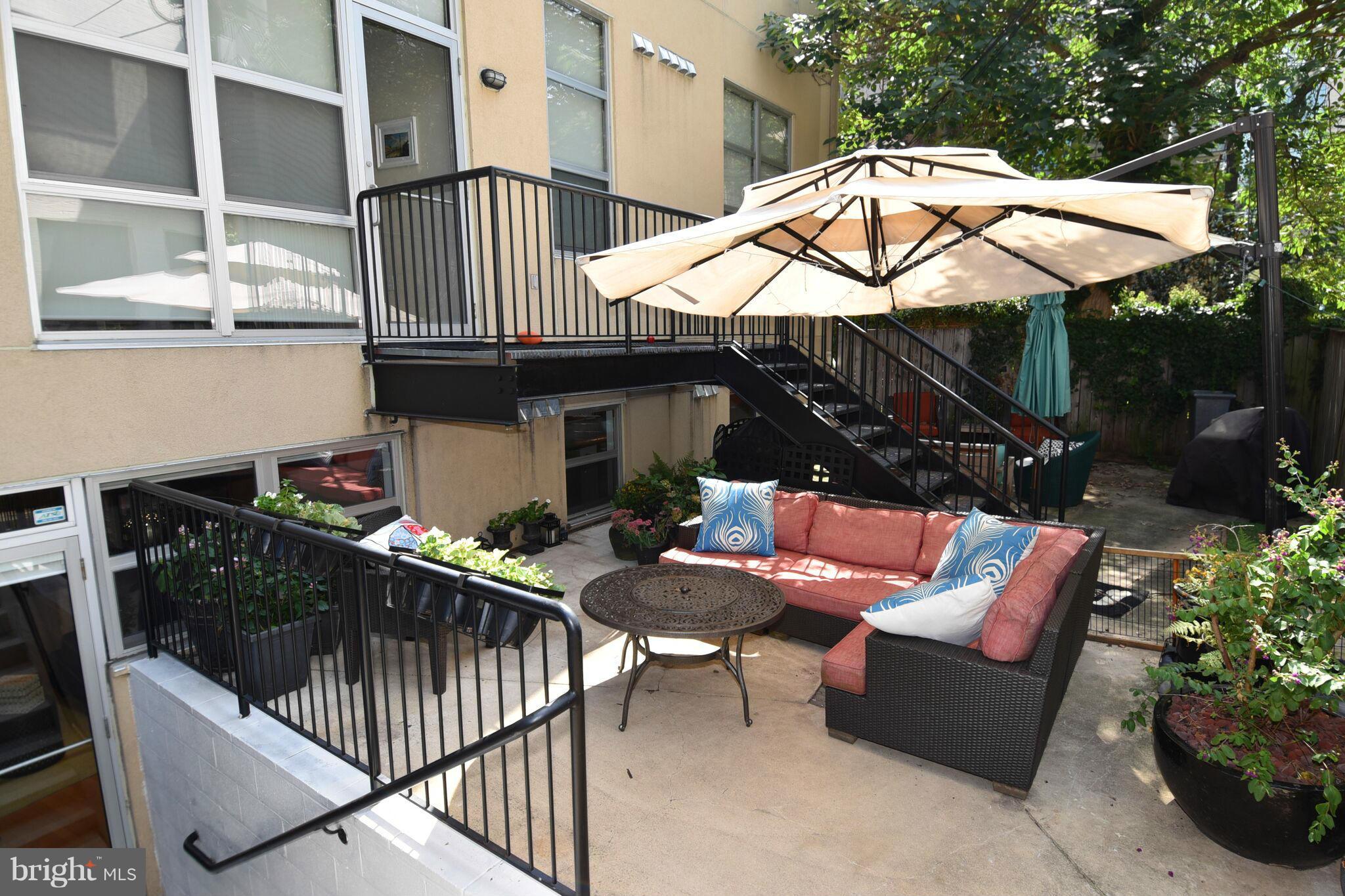 1320 13th Street Northwest, Unit 2 Washington, DC 20005 - Photo 18 of 21 Exclusive Patio