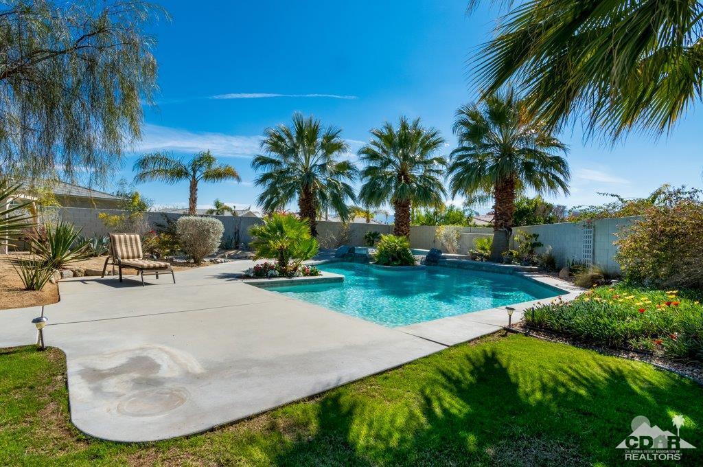 19 Napoleon Road Rancho Mirage, CA 92270 - Photo 25 of 41 a view of a backyard