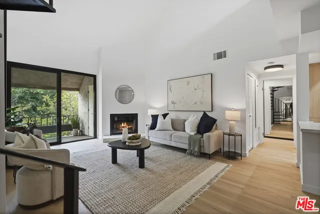 a view of balcony with potted plants