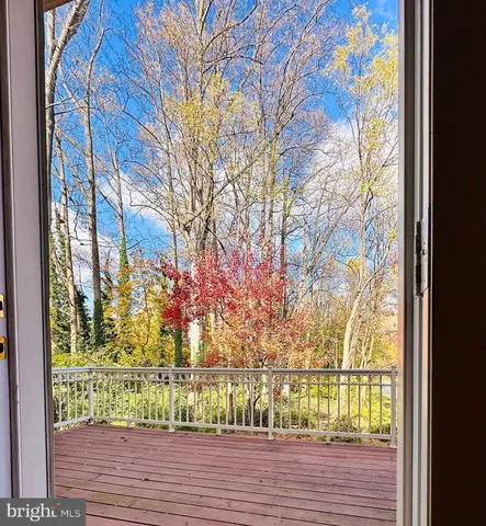 a view of a house with a deck