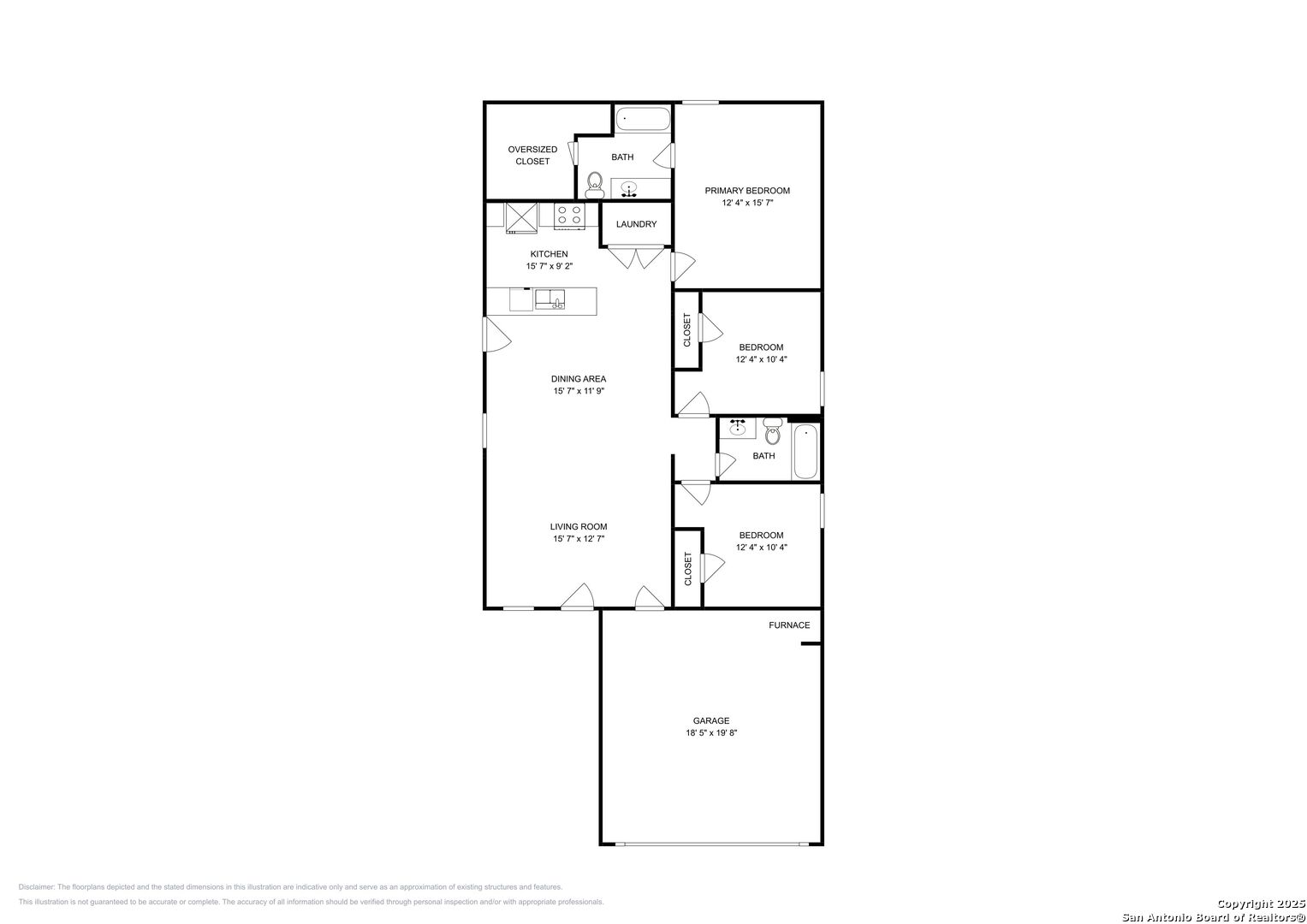 8718 Segura Way San Antonio, TX 78254 - Photo 16 of 16 a picture of a floor plan