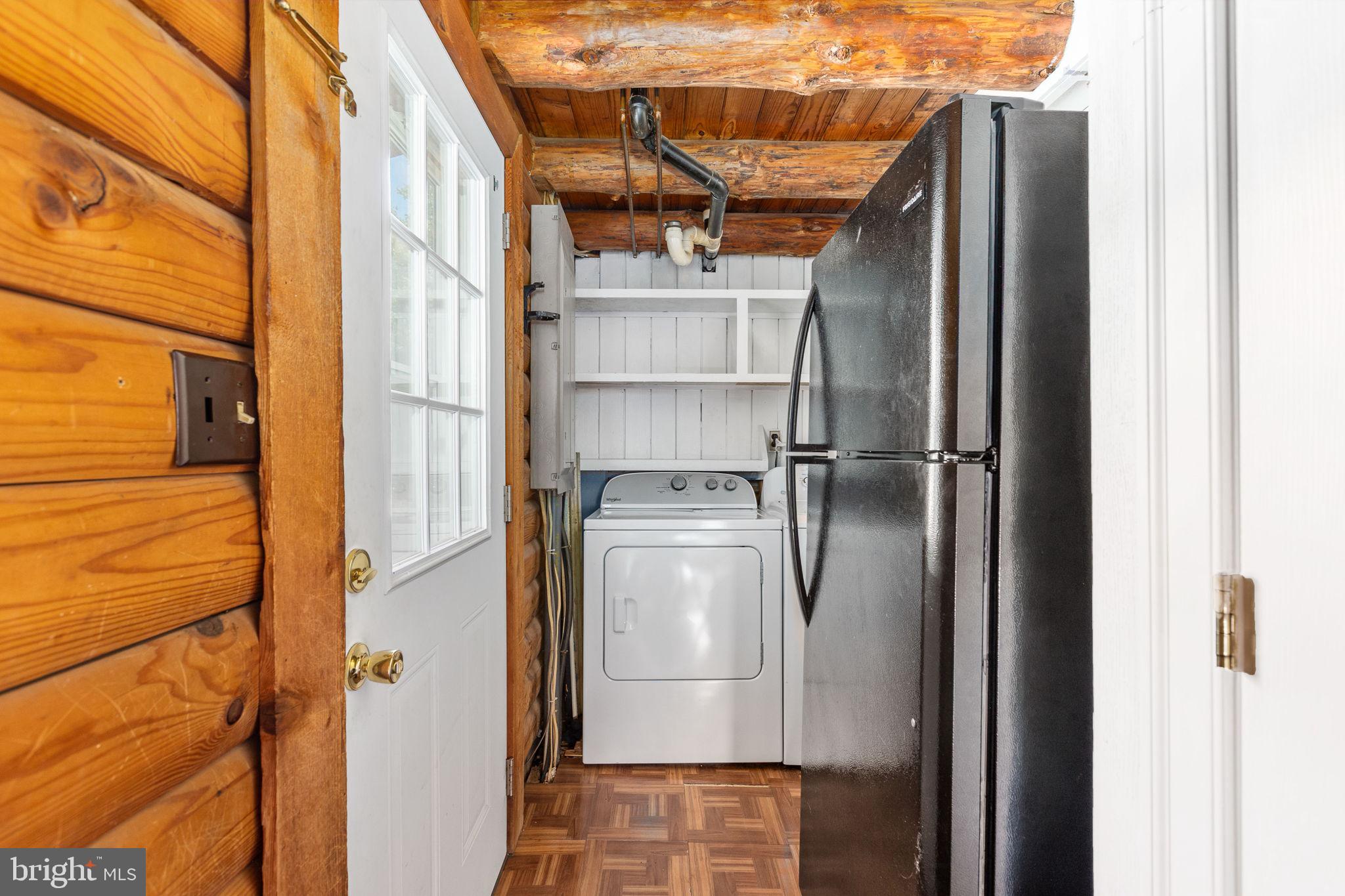 478 Truslow Road Fredericksburg, VA 22405 - Photo 44 of 87 laundry with door to back deck