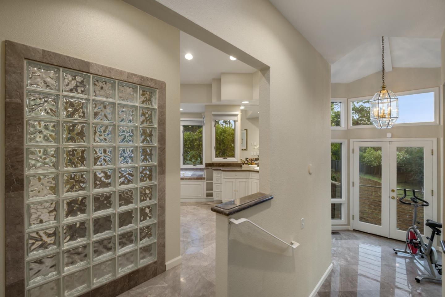 15076 Elm Park Monte Sereno, CA 95030 - Photo 33 of 68 a bathroom with a shower and a sink