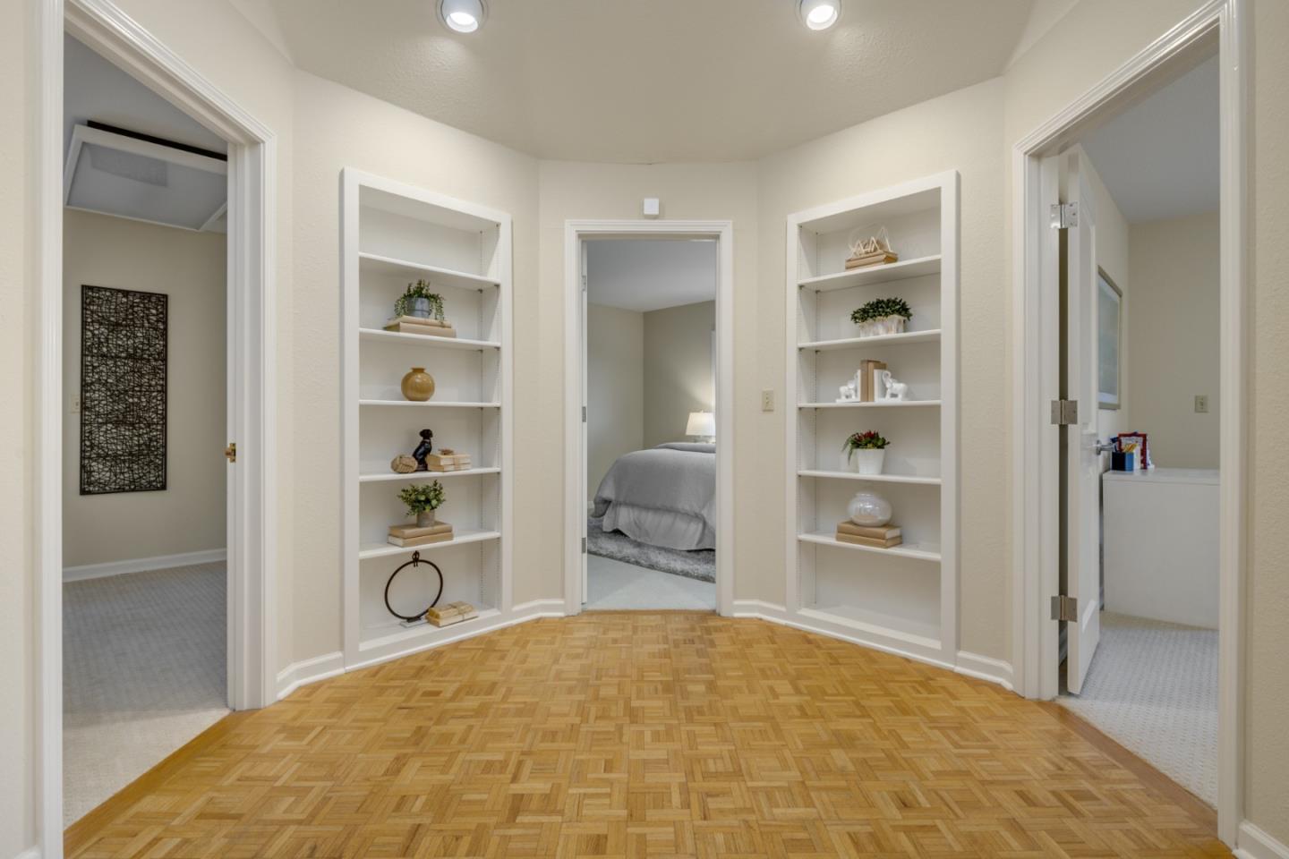 15076 Elm Park Monte Sereno, CA 95030 - Photo 43 of 68 a bedroom with a walk in closet and a bathroom