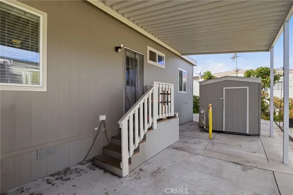 a view of a house with a porch