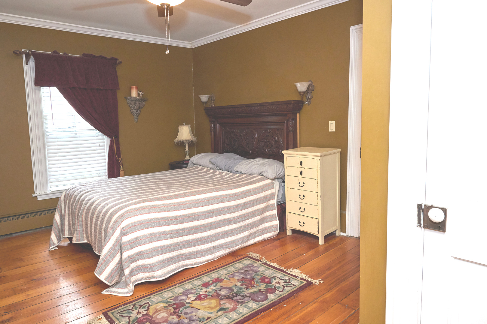 1406 Bluff Street Peru, IL 61354 - Photo 43 of 57 a bed room with a bed and a walk in closet