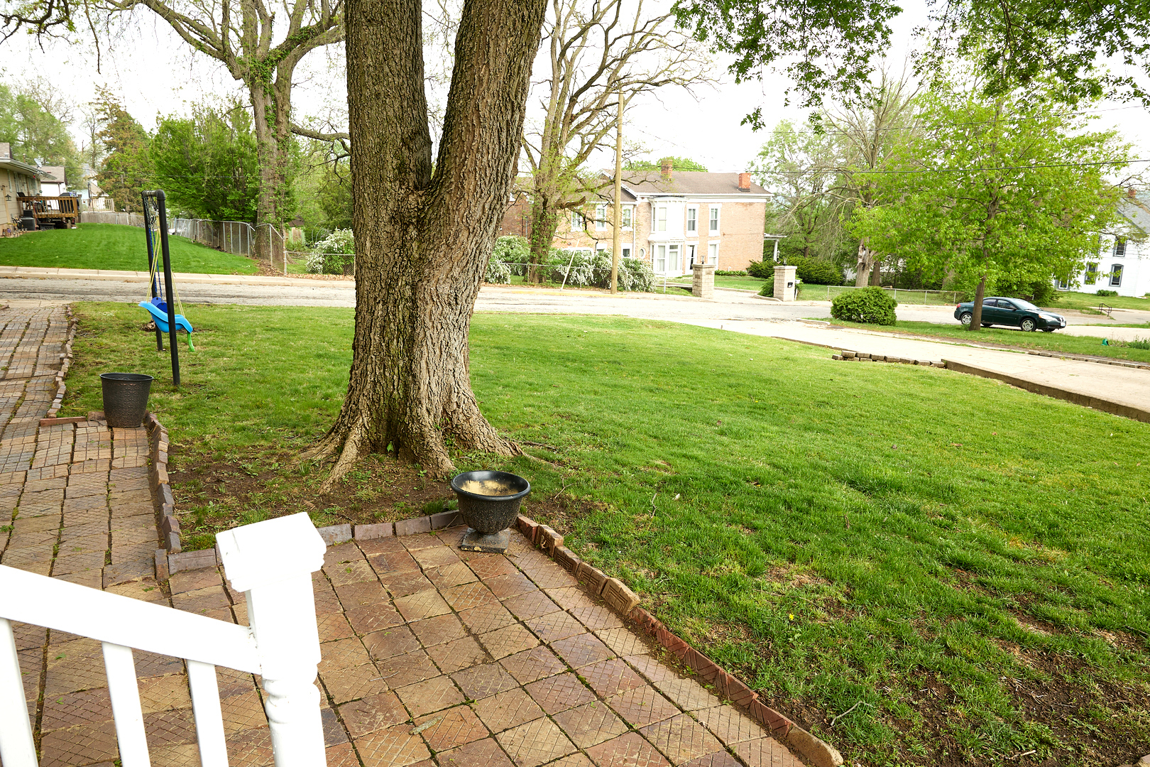 1406 Bluff Street Peru, IL 61354 - Photo 54 of 57 a view of yard with swimming pool and trees