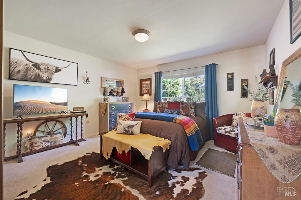 23180 Maffei Road Sonoma, CA 95476 - Photo 24 of 61 Bedroom #3 - with a view to the back.