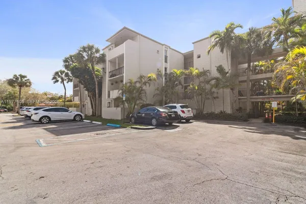 a view of a street with a building