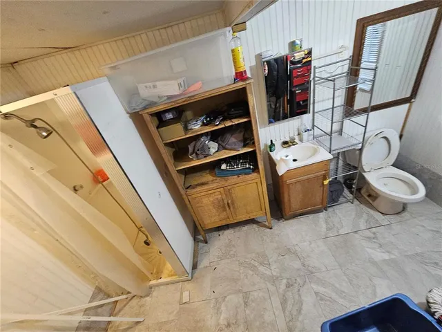 a view of storage and utility room