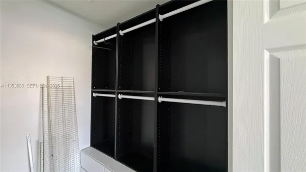 a view of walk in closet