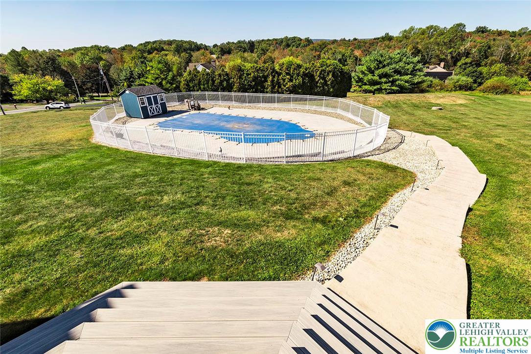 520 5 Points Richmond Road Bangor, PA 18013 - Photo 36 of 48 a view of a swimming pool with a yard