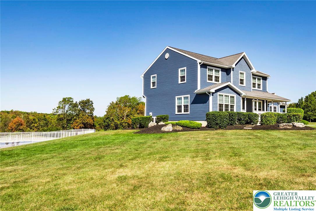 520 5 Points Richmond Road Bangor, PA 18013 - Photo 4 of 48 a front view of a house with a yard