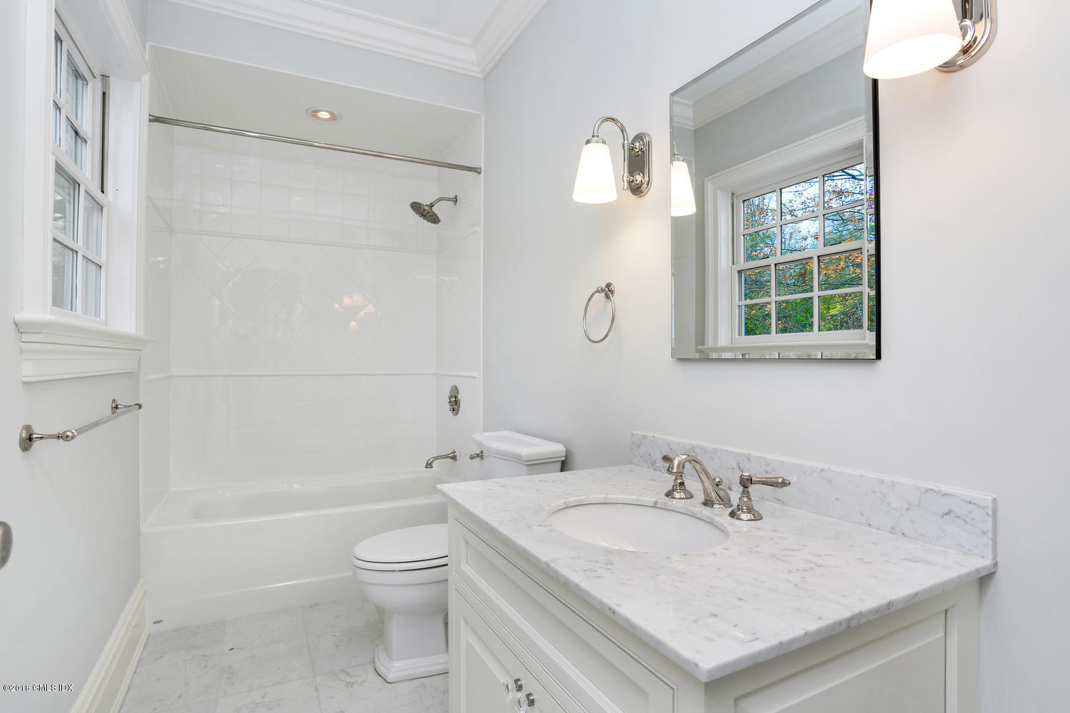 17 Dialstone Lane Riverside, CT 06878 - Photo 34 of 50 a bathroom with a sink toilet and shower