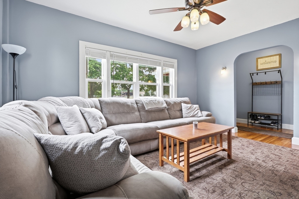 2 Cashman Road Peabody, MA 01960 - Photo 6 of 37 a living room with furniture and a large window