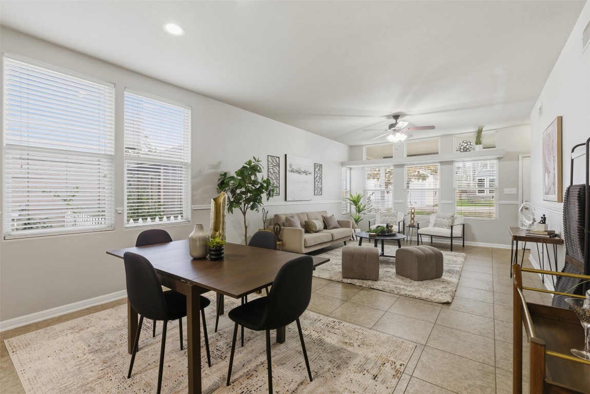 413 Shadow Point San Marcos, TX 78666 - Photo 11 of 34 The home is bathed in natural light, with a soft neutral palette that’s ready for your personal touch.