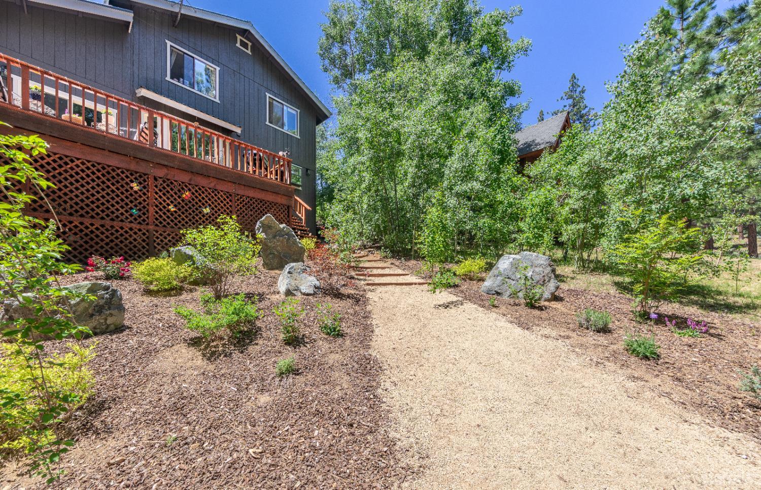 1121 Sundown Trail South Lake Tahoe, CA 96150 - Photo 28 of 40 a view of a building with a yard