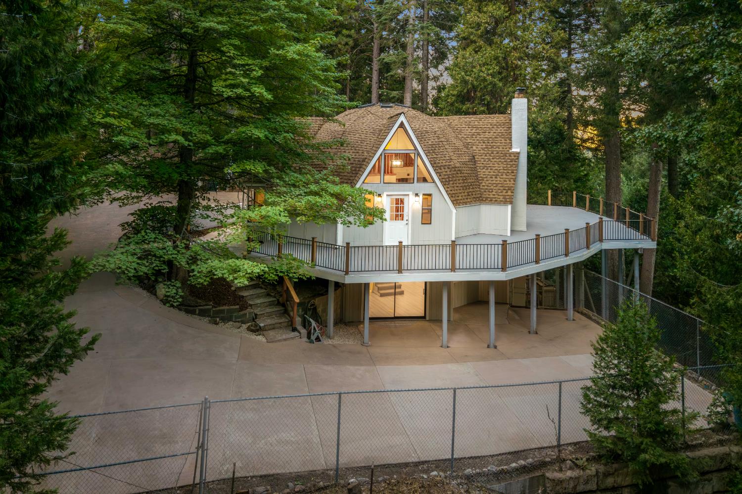 13008 Summit Ridge Drive Nevada City, CA 95959 - Photo 5 of 65 an aerial view of a house having swimming pool and sitting area