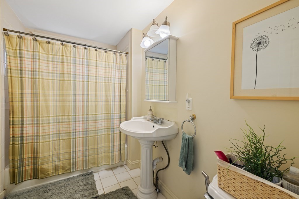29 Worcester Street, Unit 1 Belmont, MA 02478 - Photo 21 of 27 a bathroom with a sink a toilet and shower