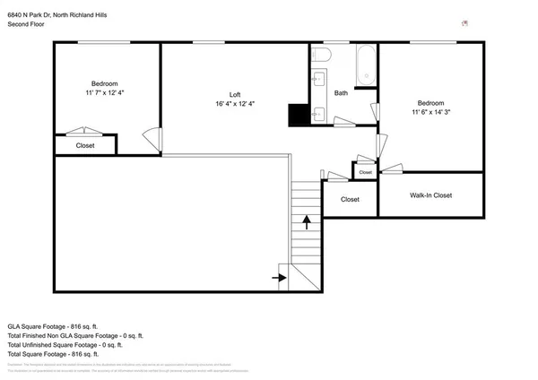 $2,675 | 6840 North Park Drive, North Richland Hills, TX 76182