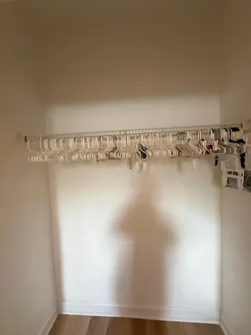 wooden floor in a room