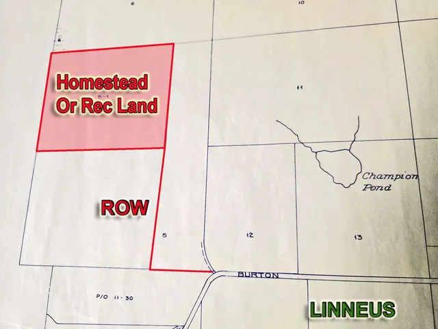 $99,500 | Lot-5-1 Burton Road, Linneus, ME 04730
