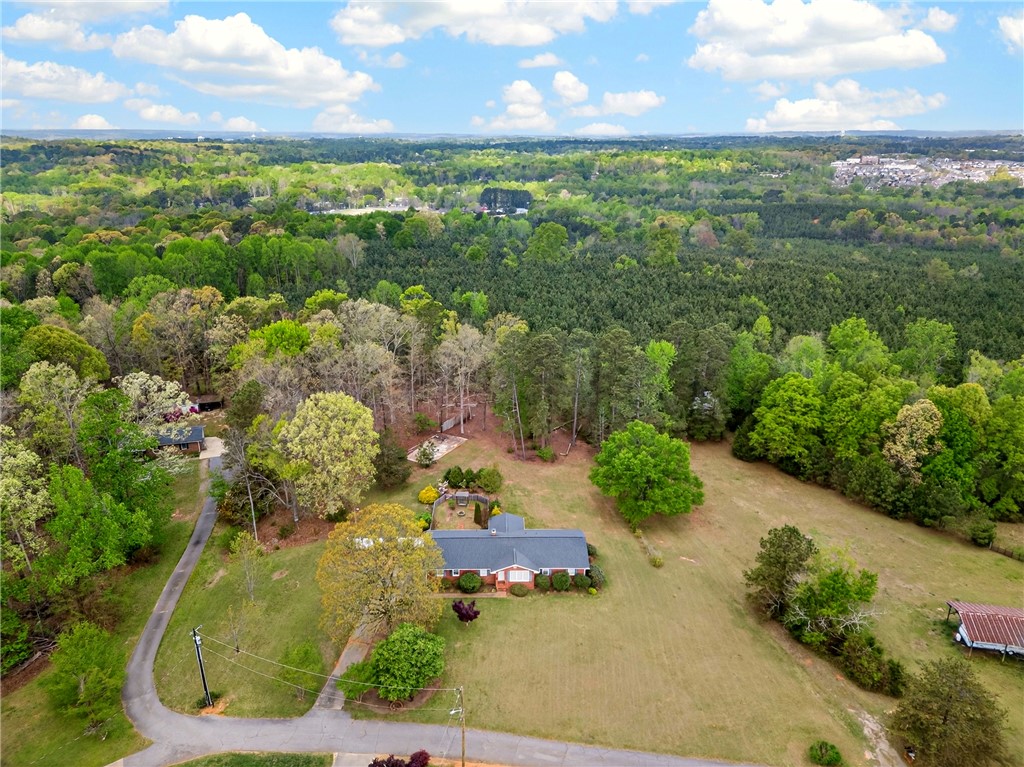 160 Burdette Circle Pendleton, SC 29670 - Photo 38 of 38 This verdant landscape showcases a charming residence nestled amidst expansive greenery.