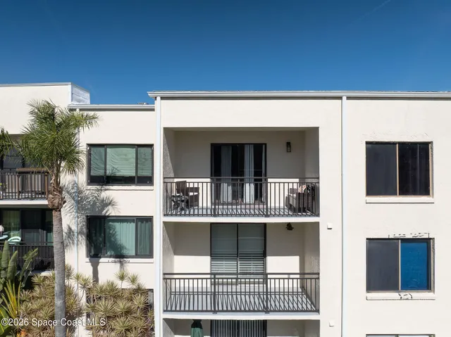 a view of a house with balcony