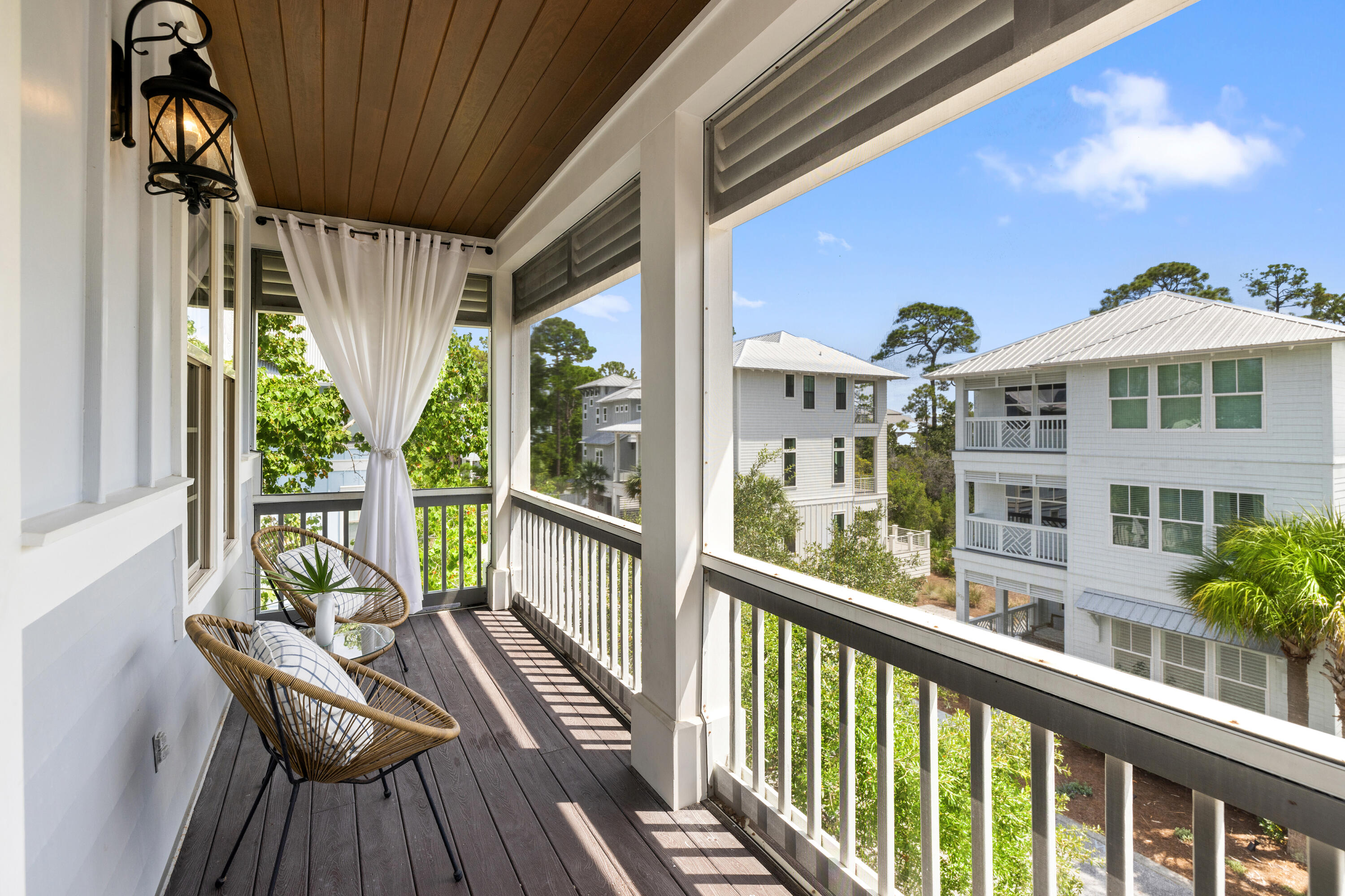 402 Redbud Lane Inlet Beach, FL 32461 - Photo 27 of 44 a view of a building from a balcony