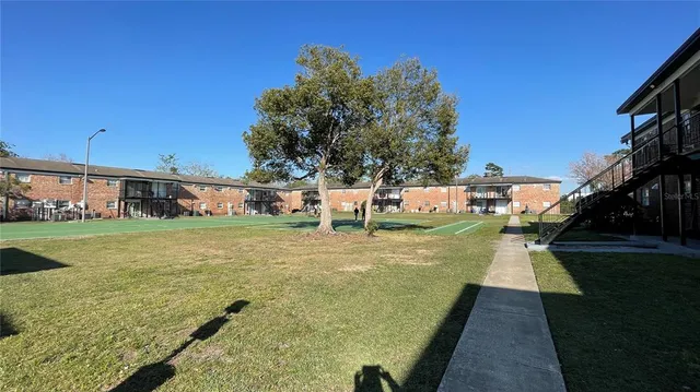 a view of a house with a swimming pool