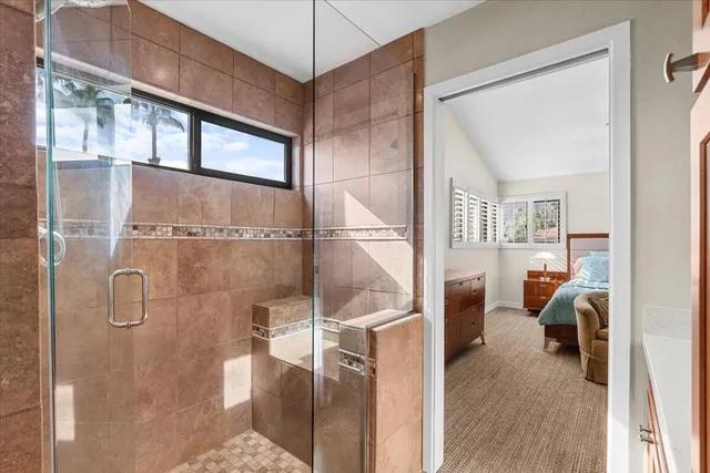 a view of a bathroom