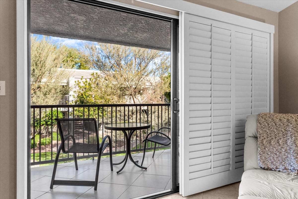 3155 Ramon Road, Unit 312 Palm Springs, CA 92264 - Photo 7 of 34 a view of a room with furniture and a window
